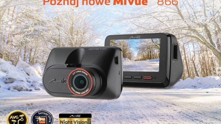 Mio MiVue 866 – pierwszy wideorejestrator z Night Vision Ultra